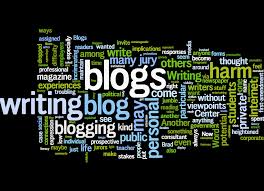 blogging words in color