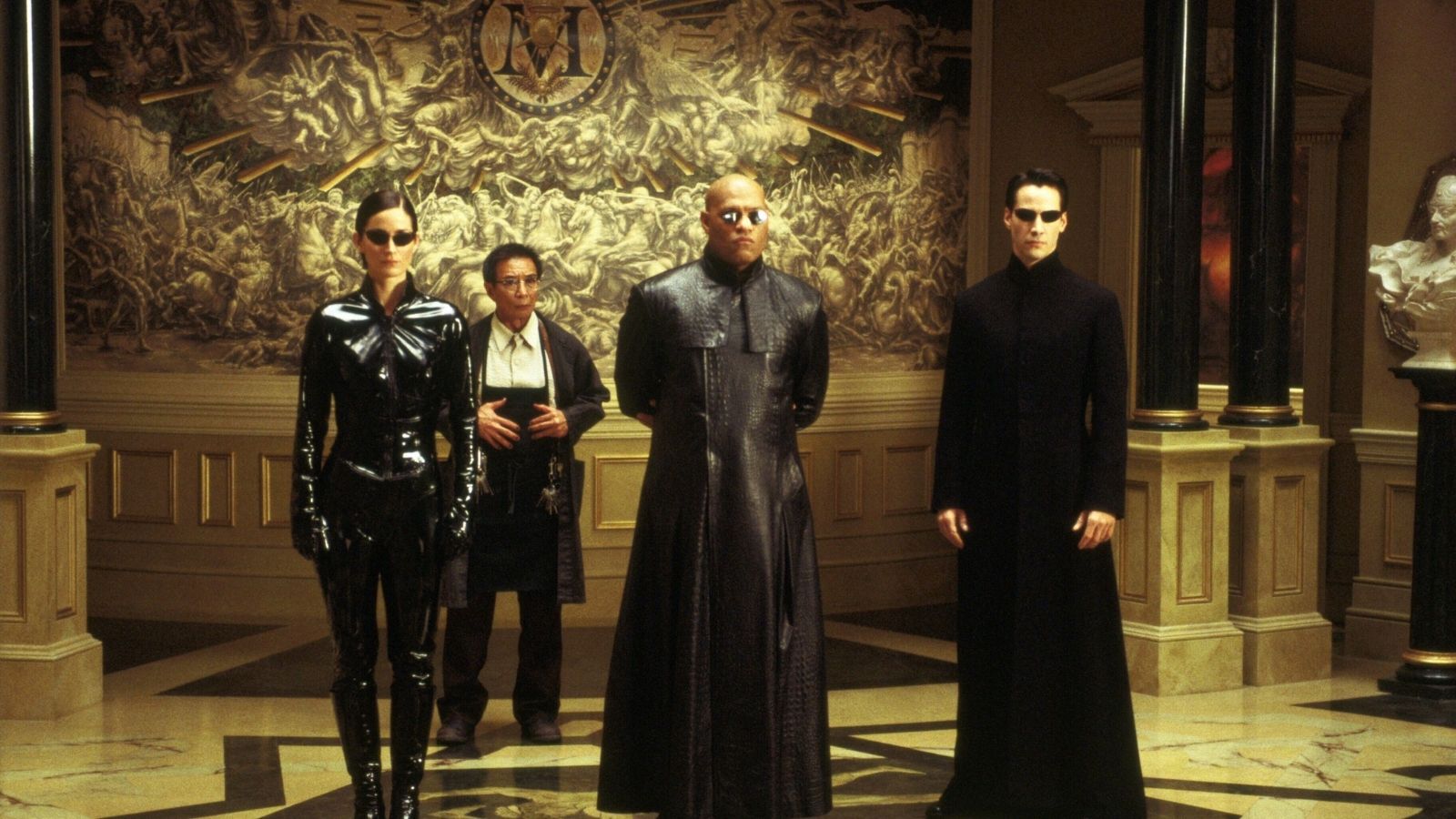 Characters from the Matrix Reloaded