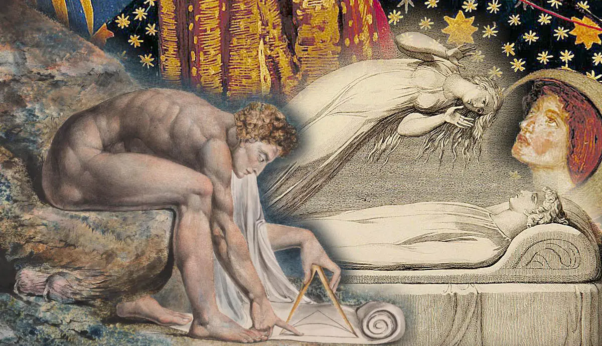 William Blake's artist writing