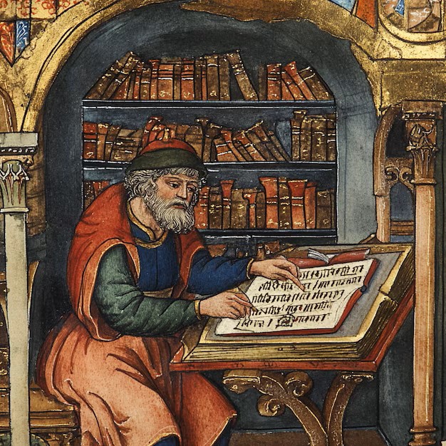 medieval-scribe